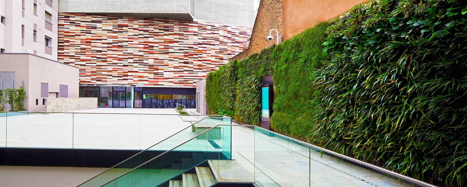 giardino verticale per Museo M9 Venezia