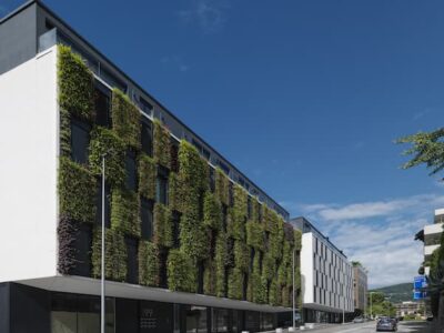  Green building facade - Green facade in Switzerland